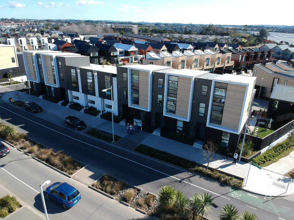 Sunderland apartment rows with full-height Fairview windows